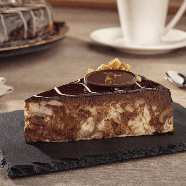 brownie cremoso con nueces