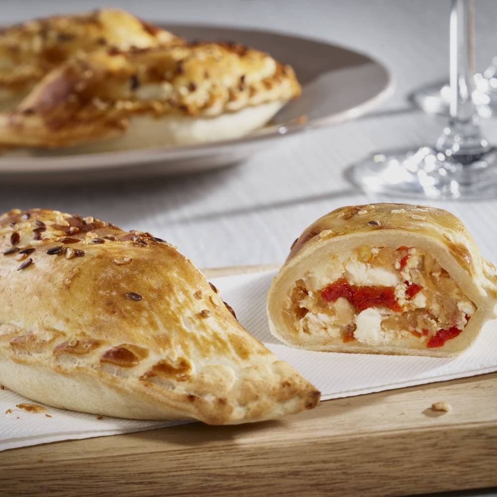 empanadilla de rulo de cabra