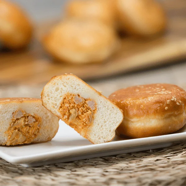 sandball de pollo al curry