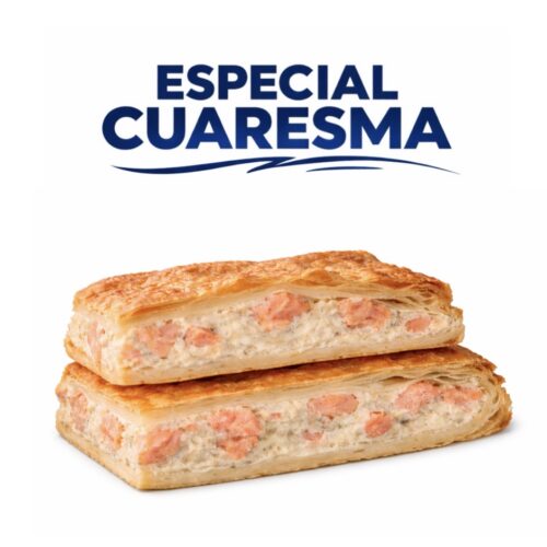 Empanada de salmón ahumado y queso