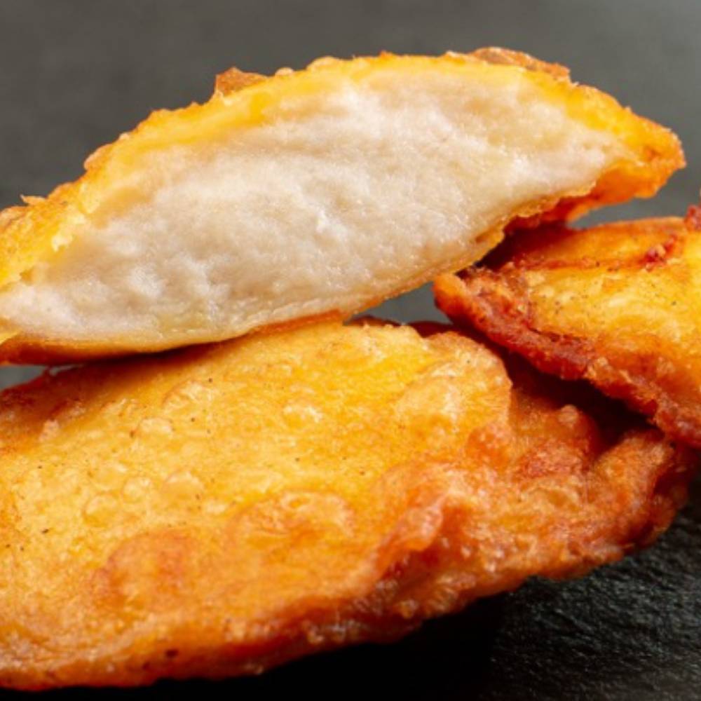 patata de olot de brandada de bacalao