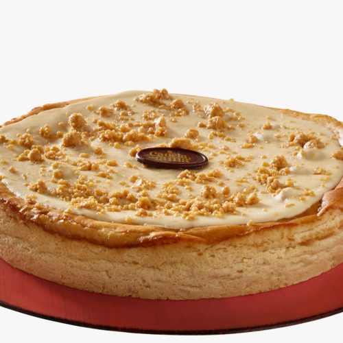 tarta de queso con turrón