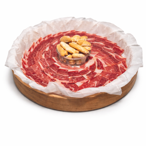 Rueda de paleta 100% duroc / Canela en Rama