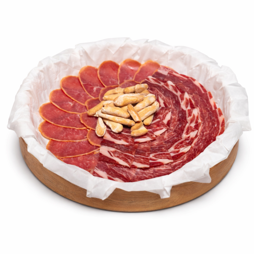 Rueda mixta de paleta 100% duroc y lomo embuchado anacleto