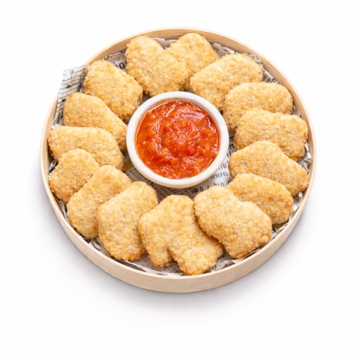 rueda de nuggets de pollo