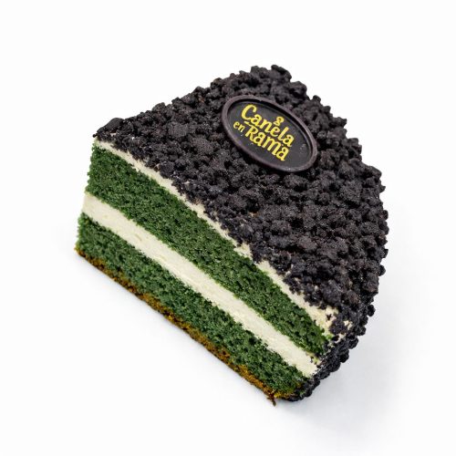 Green Cake con Galleta de Cacao Porción (1/4 de la tarta)