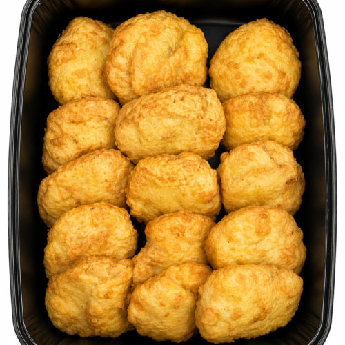 Bandeja de patatas rellenas de carne (Bandeja granel 15und)