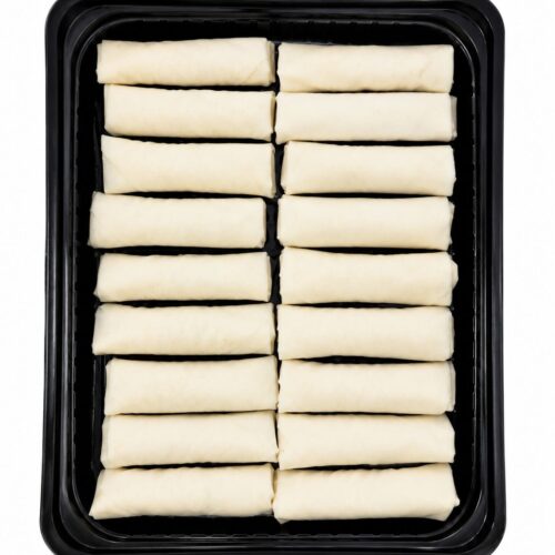 Rollitos de jamón york y queso