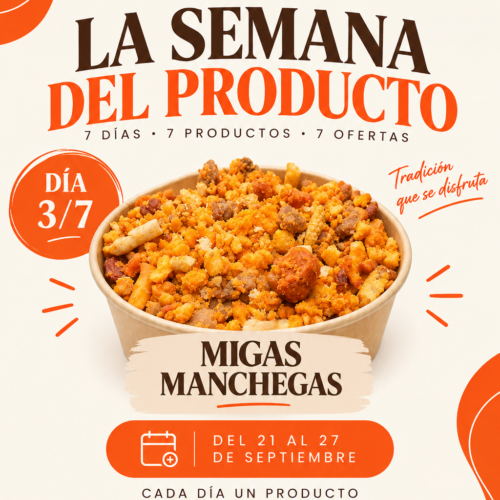 Migas tradicionales BANDEJA GRANEL 1,5kg