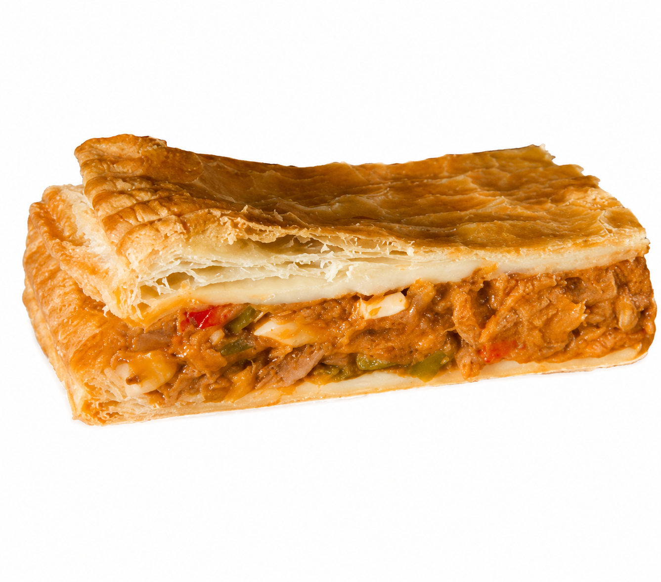 Cuarto de empanada de atún