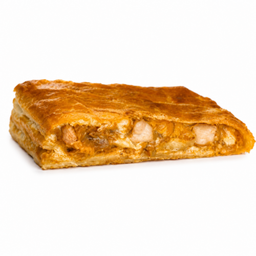 Cuarto de empanada de pollo BBQ